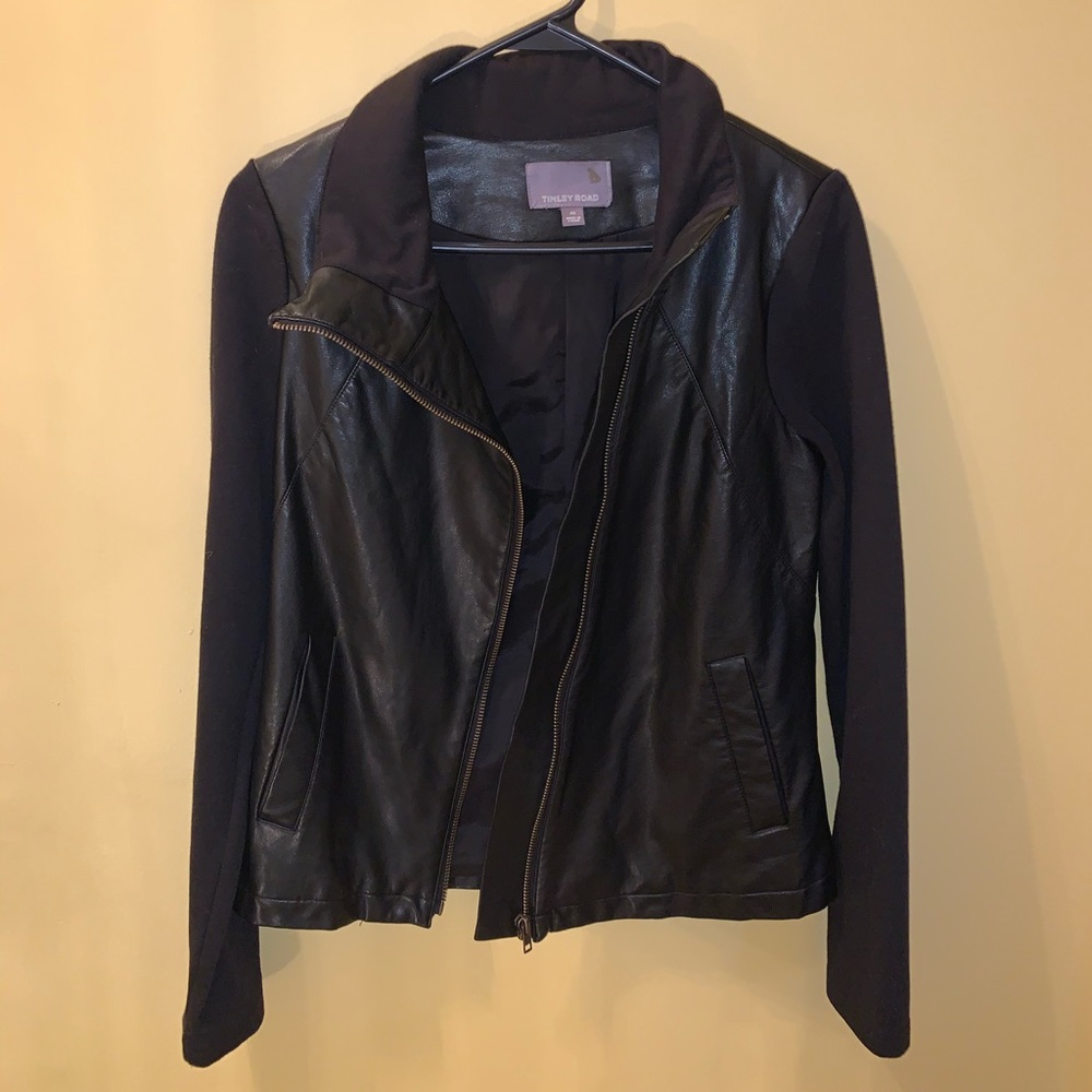 Tinley Road Faux Leather Jacket